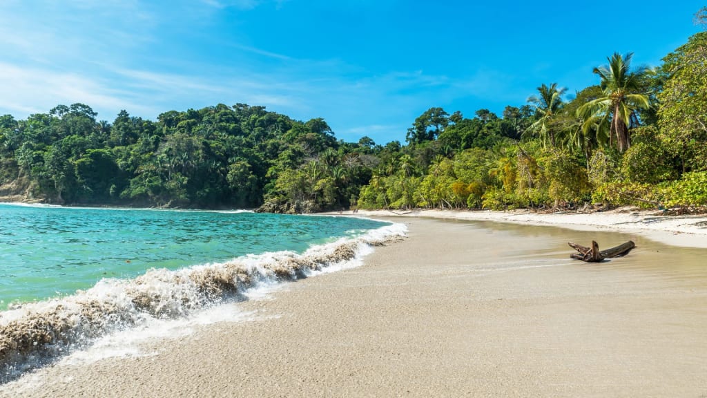 A beach called Manuel Antonio in Costa Rica